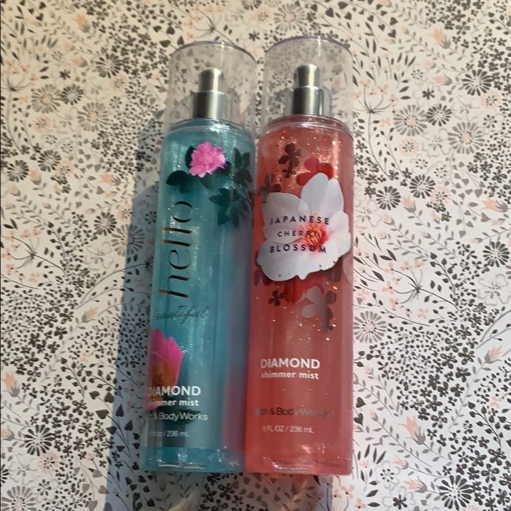 Bath & Body Works shimmer mist